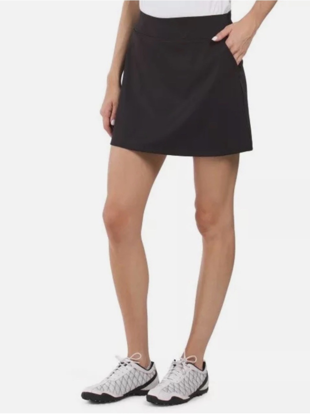 Tommy Bahama Golf Black Athletic Skort Size Small Built In Shorts Performance